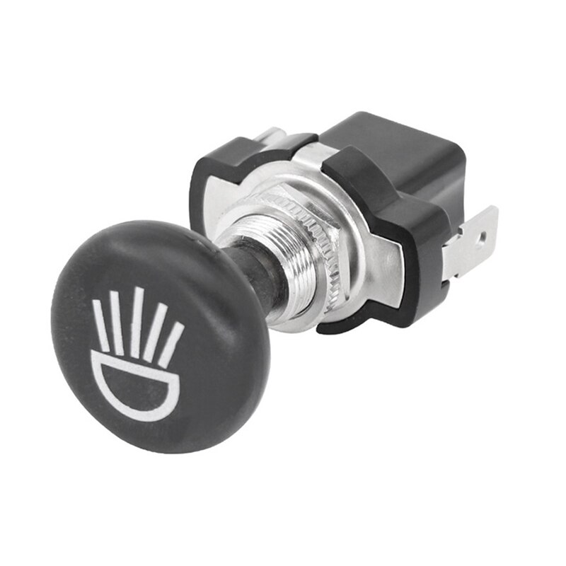 Universal 12V Car Push Pull Headlight Switch Button,for Golf Cart Club Car EZGO Yamaha