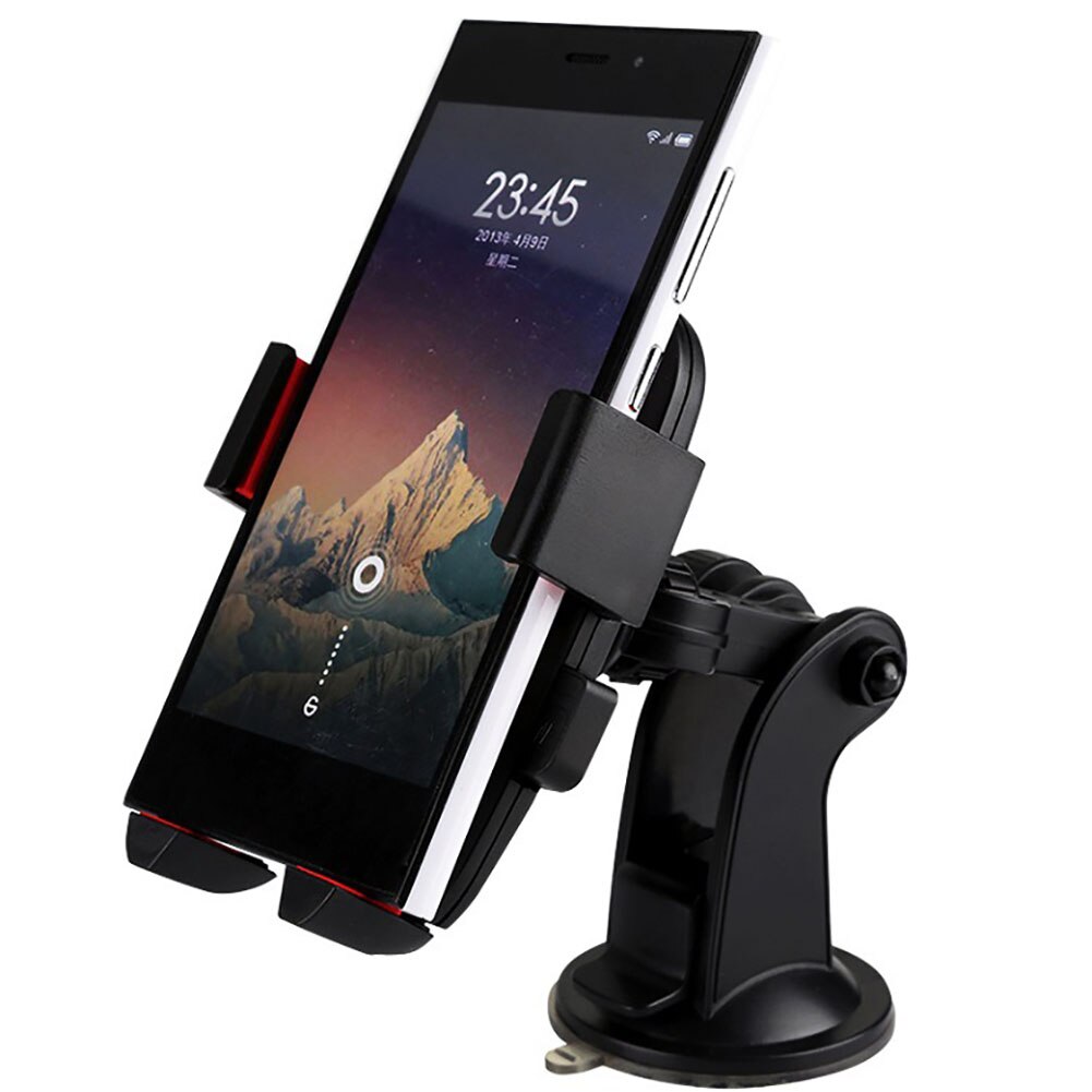 Roterende Voertuig Voorruit Zuignap Auto Telefoon Houder Beugel Cradle Stand