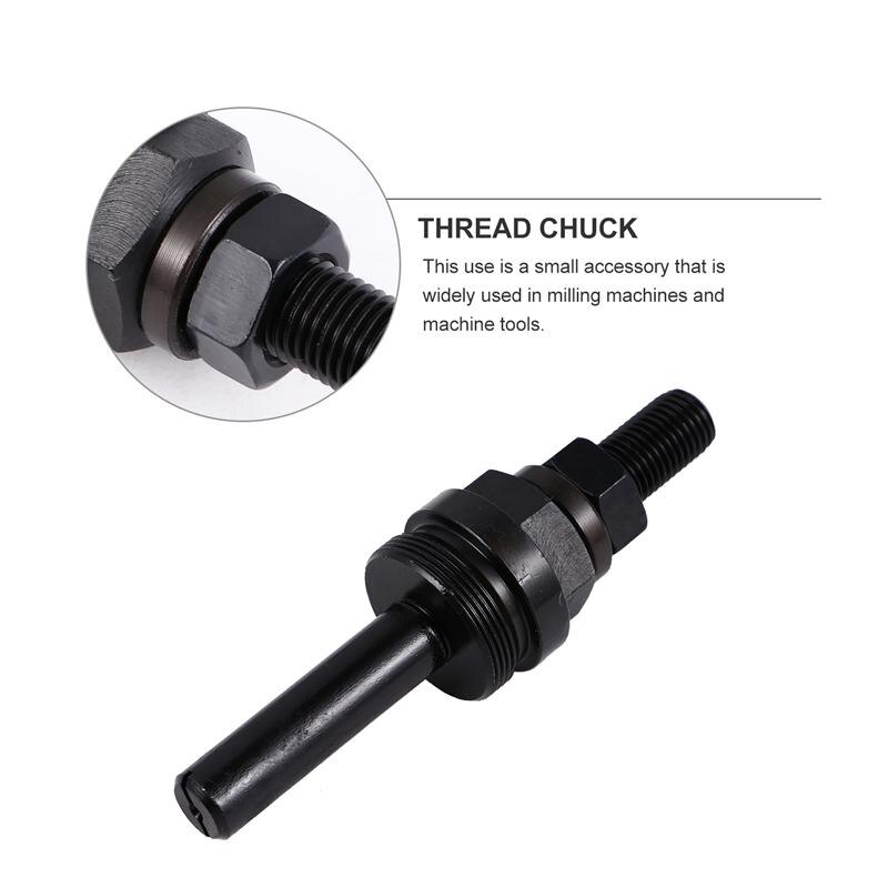 5C Adjustable Threaded Collet Stop Set Fit For Lathe Chucker Mill And CNC Internal And External Thread Chuck Clamp