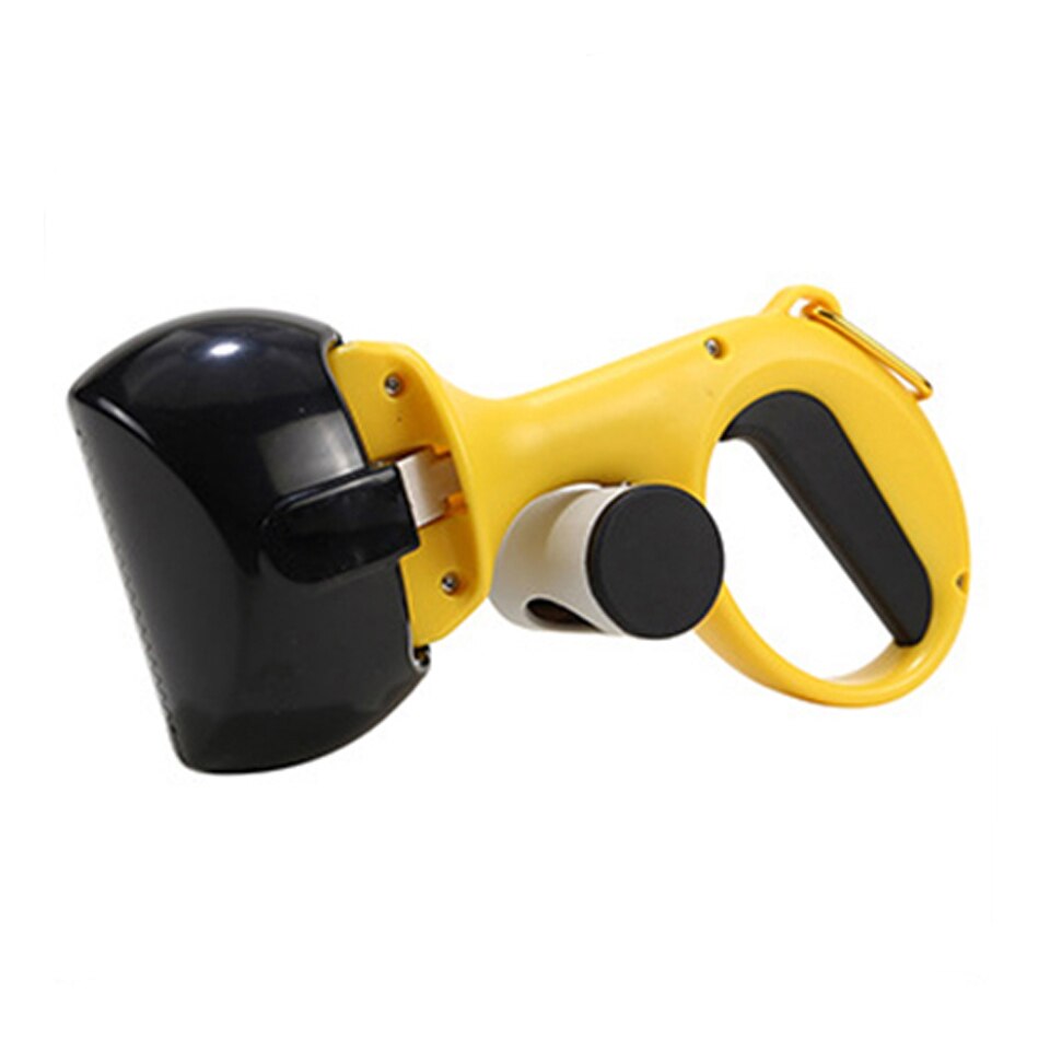 Pet Pooper Scooper for Dog Poop Scooper Jaw Poop Scoop Shovel Pick Up Animal Waste Picker Pet poop bags Outdoor Cleaning Tools: Black