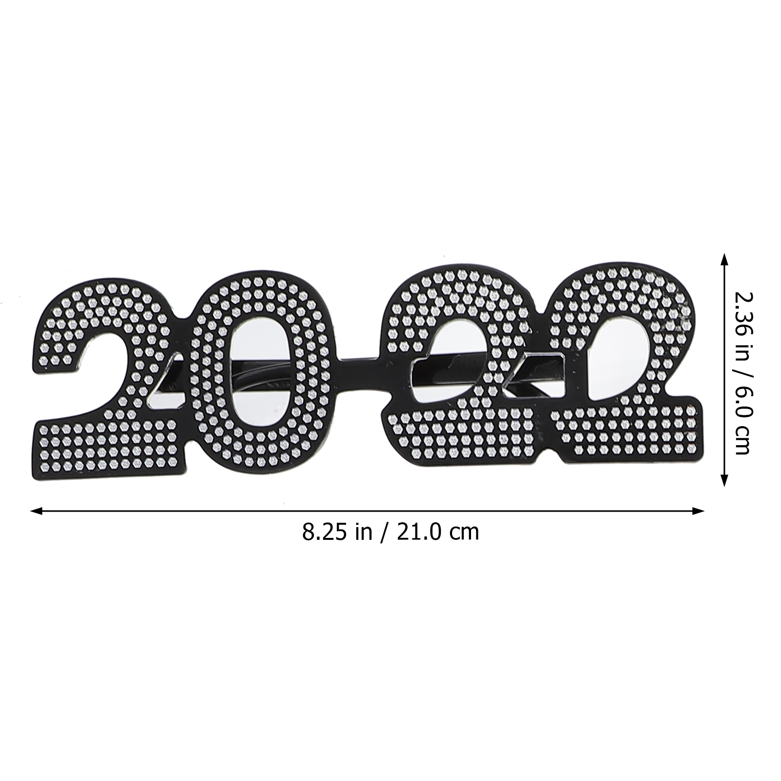 Accesorios para gafas de Año , 5 piezas, 2022, accesorios para fiestas, 2022, gafas digitales