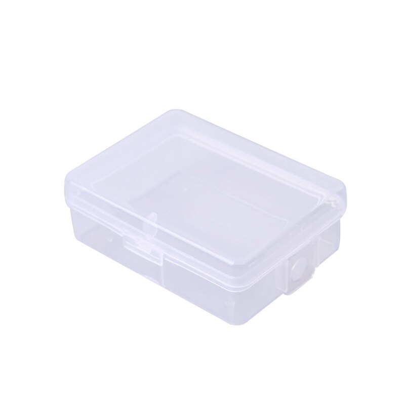 Mini Storage Box Clear Lidded Small Plastic Box For Trifles Parts Tools Storage Box Jewelry Display Case Beads Container: 5Pcs / 6.7x4.9x2.3cm