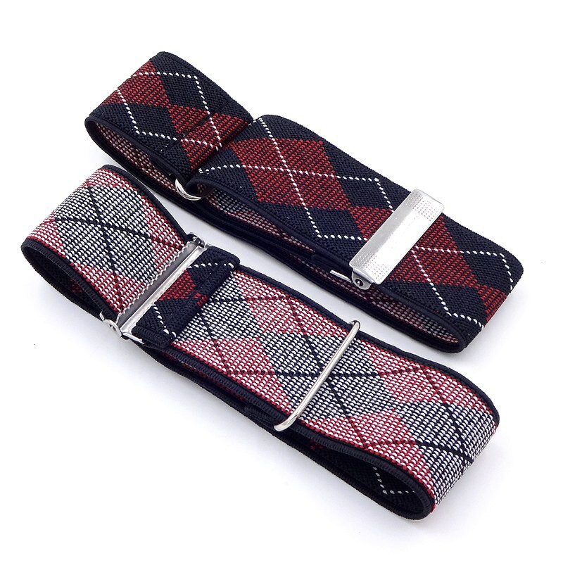 1 para koszula męska regulowana opaska na ramię rękaw podwiązka barman mankiet uchwyt moda opaska na ramię przytrzymaj