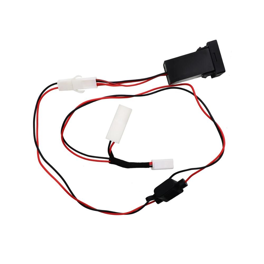 Dual QC3.0 USB Interface Socket Snelle Auto-oplader, Quick Lading Auto Lader Gebruik voor TOYOTA, Camry, corolla, Yaris, RAV4, Reiz, Cruiser