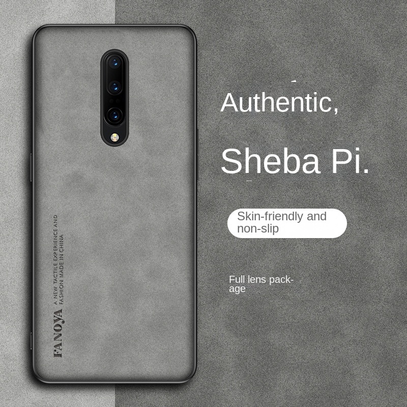 OnePlus 7 Pro GM1911 GM1913 Case PU lederen oppervlak harde pc achterkant schokbestendig telefoonhoesje voor Oneplus 7 Pro GM1917 GM1910