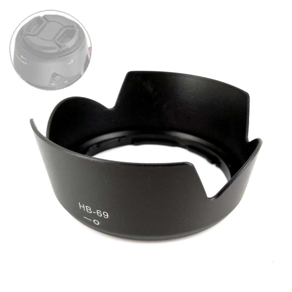 Petal Flower Lens Hood Replace HB-69 for Nikon AF-S DX Nikkor 18-55mm f/3.5-5.6G VR II / 18-55 mm F3.5-5.6 G VR II HB69 HB 69