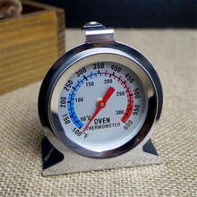 Thuis Roestvrij Staal Dial Oven Thermometer Koken termometer Grill Voedsel Vlees Thermometer Verstelbare Stand Up Temperatuurmeter