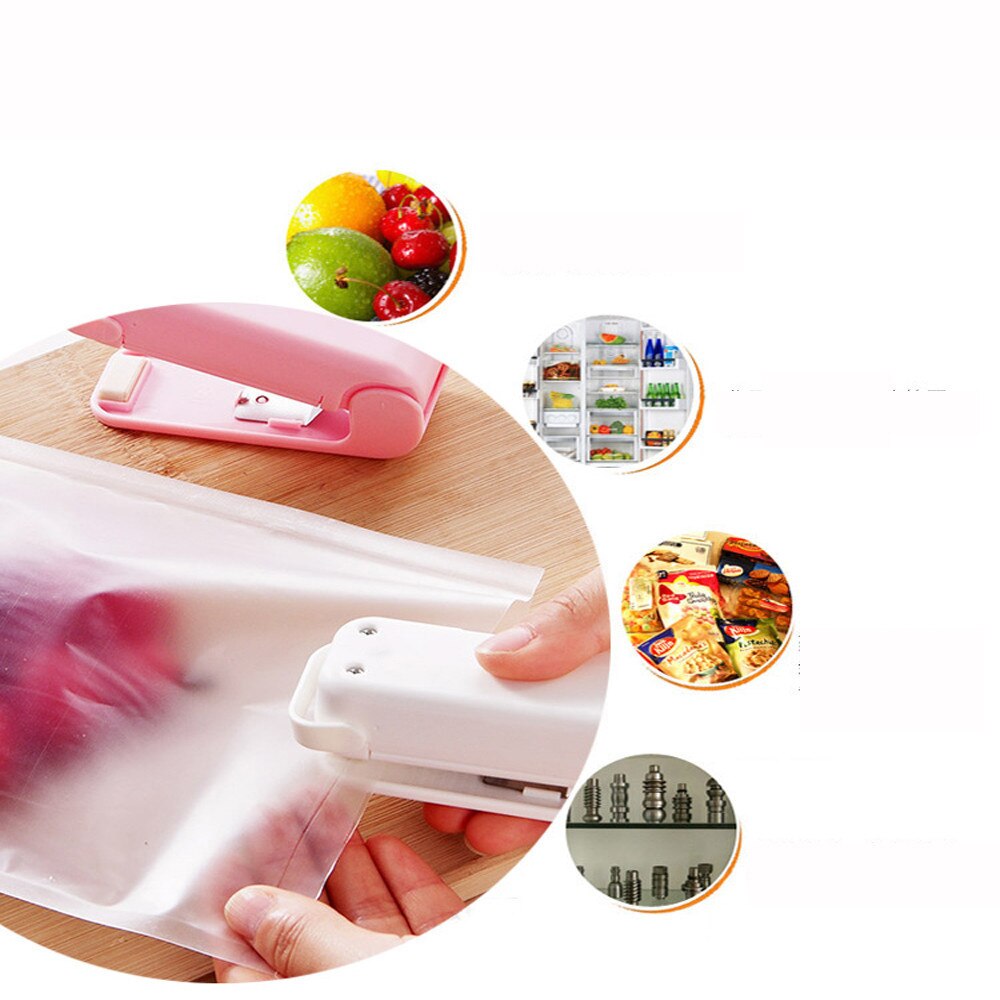 Portable Sealing Tool Heat Mini Handheld Plastic Bag Impluse Sealer Home Moisture-proof Fresh Mini Sealing Kid Food Machine