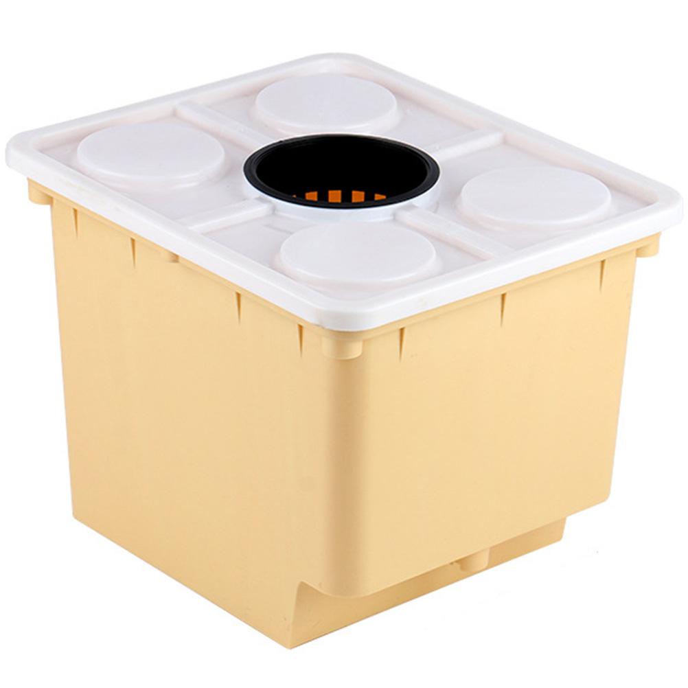 Cubo con sistema hidropónico para cultivo sin suelo, soporte para plantar verduras, cubo para vivero, fruta, cubo para invernadero, guardería