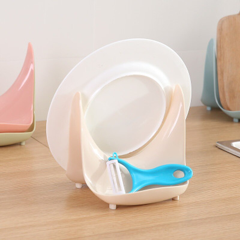 Spatula Spoon Pot Lid Shelf Holder Rack Pad Kitchen Multifunction Foldable Colorful Stand Containers Organizer Cooking Gadgets