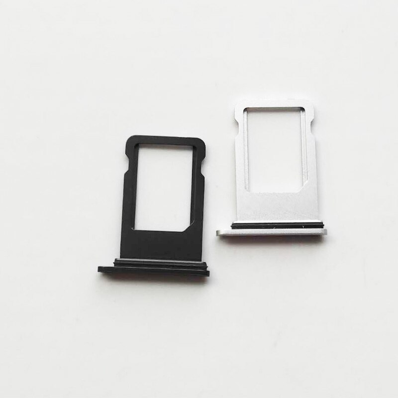 30 stk/mye sim-kortbrettholder spor til iphone 8 Plus  x 8p 8g simkortadapter vanntett forsegling reservedeler