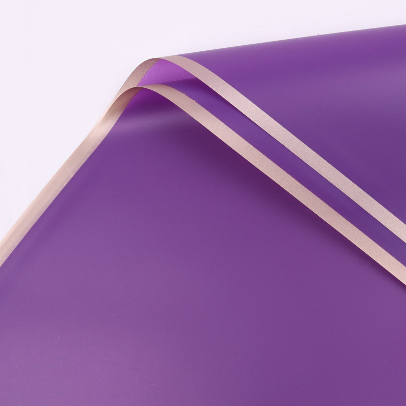 20 Stks/partij Diy Bloem Inpakpapier Phnom Penh Jelly Film Matte Doorschijnende Waterdichte Papier Hansu Boeket Gewikkeld Papier: 019