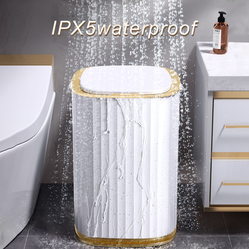 Smart Sensor Vuilnisbak Keuken Badkamer Wc Prullenbak Beste Automatische Inductie Waterdichte Bin Met Deksel 10/15L