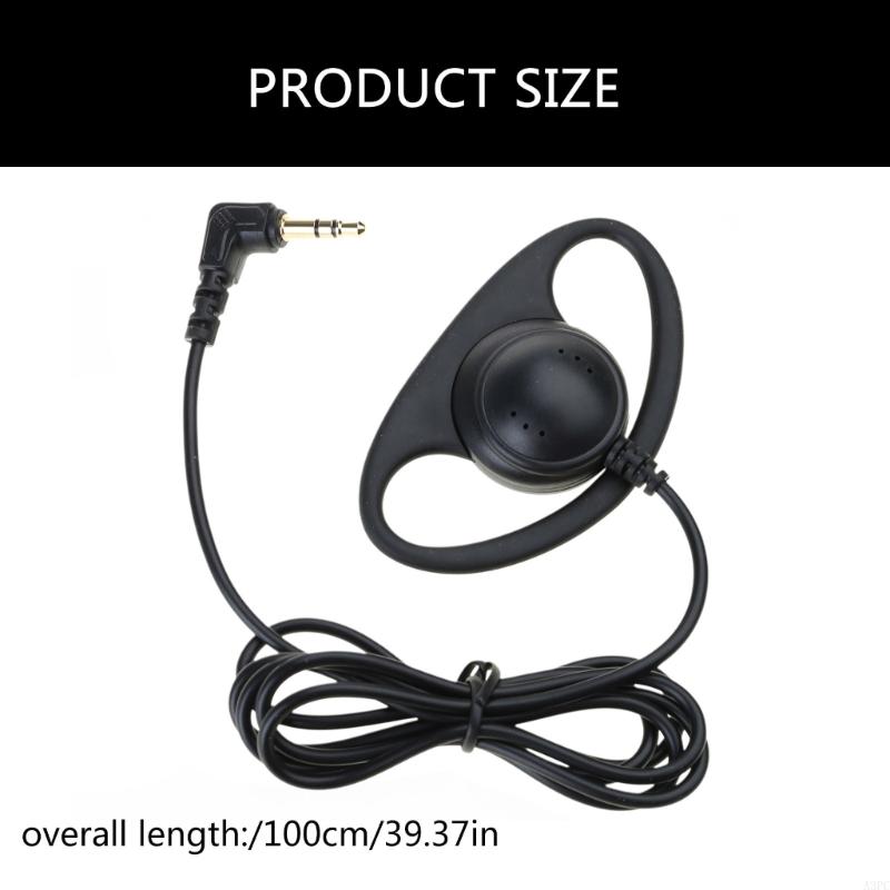 A3PC USB C/3,5 mm Headsets Ohrhörer Ohrhaken Single Earbud Earphone Extension Line