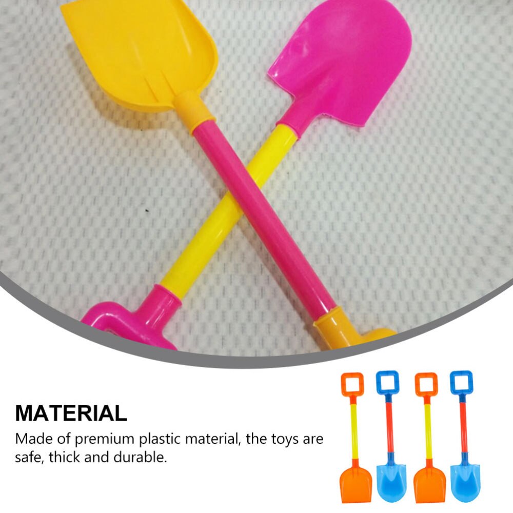 8pcs Sand Shovels Children Sand Shovels Long Handle Shovels