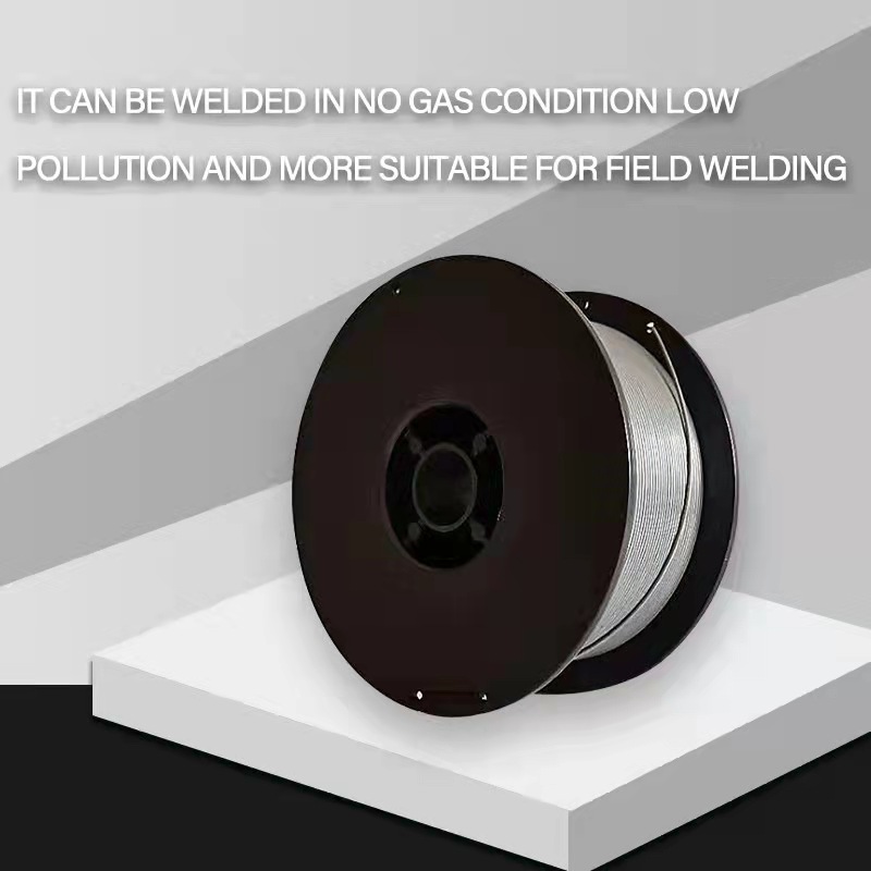 Mig sveisetråd selvskjermet flusskjernet sveisetråd uten gass loddemetall til loddebolt sveising karbonstål gassfri aws  e71t