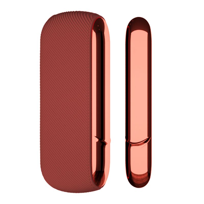 9 Colors Fine Twill Soft Silicone Side Cover Durable Full Protective Case Pouch Bag for Iq-os 3.0