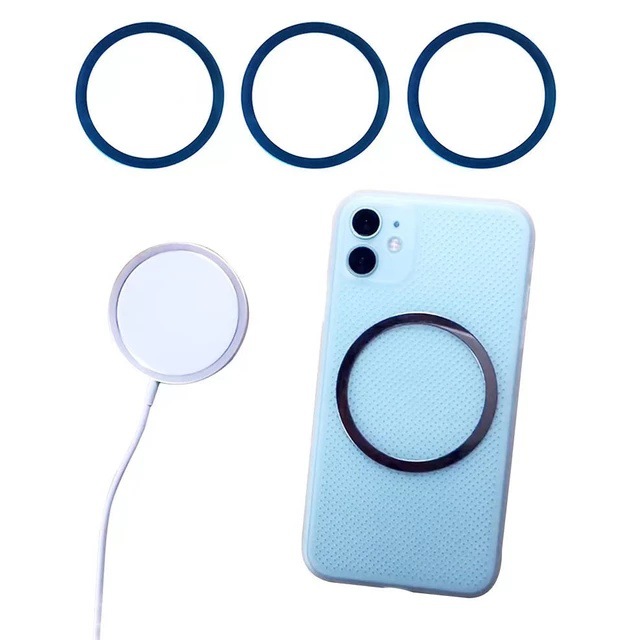 5 sztuk 55x45mm pierścień metalowa płyta dysku żelaza arkusz dla magnetyczny telefon samochodowy stojak posiadacze dla iphone 12 magsafe dla iphone 13