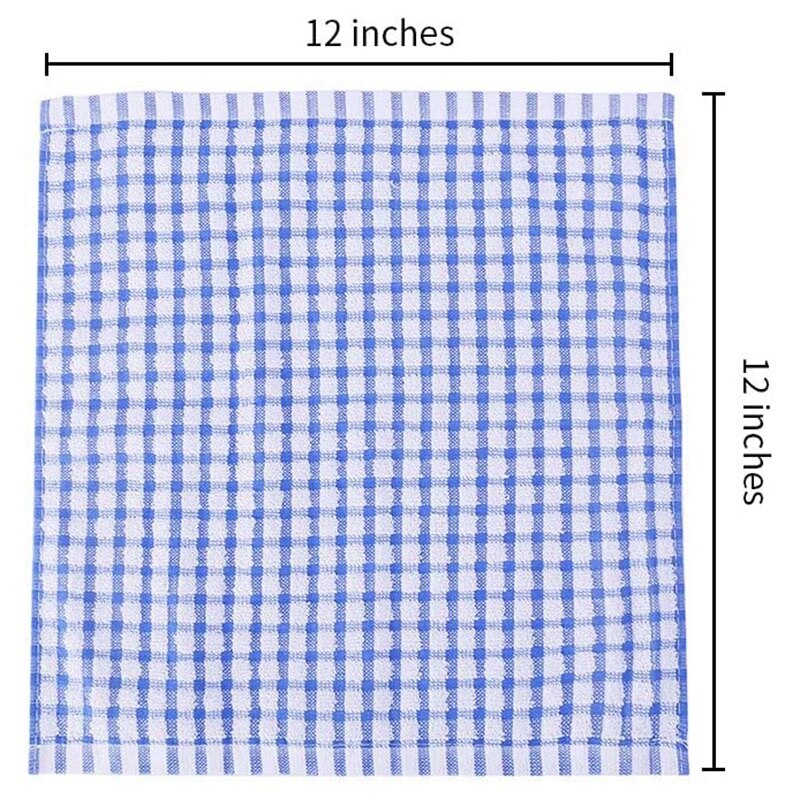 Dishcloths for Kitchen - 10 Pack of Eco-Friendly Dish Towels and Dish Cloths Sets for Kitchen- Absorbent Dish Cloth