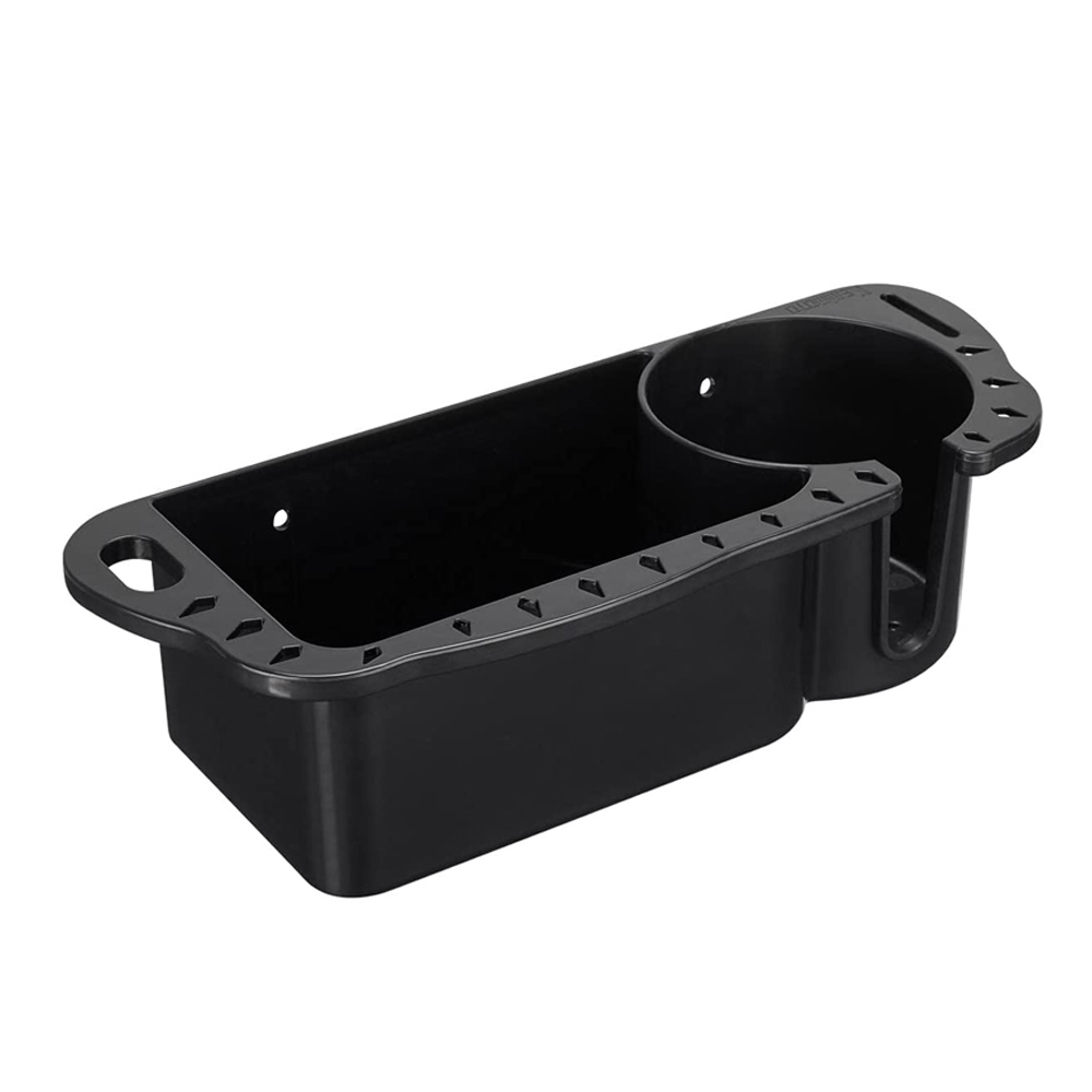 Marine Storage Caddy Box Can Cup Holder Phone Drink Box Organizer Boat Marine Yacht Pontoon Fishing Cabin Universal Multifunctio: black