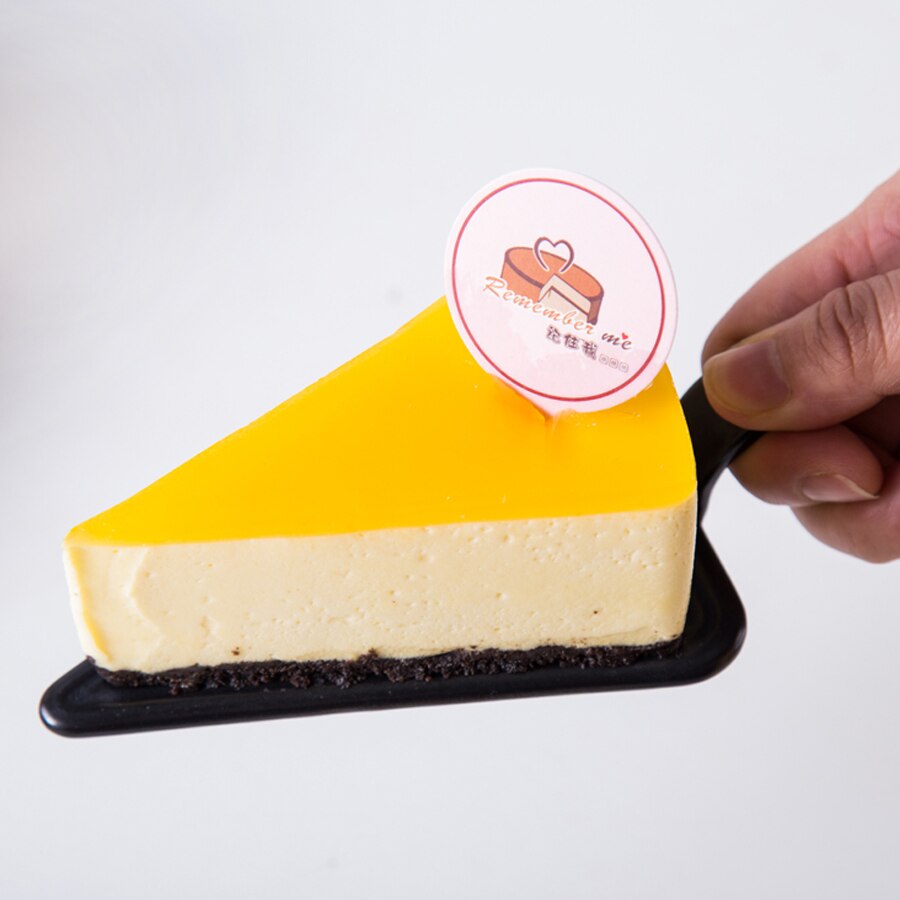 MUZITY Ceramic Cake Plate Round Triangle Rectangle Shape Small Black Plates Dessert Plate