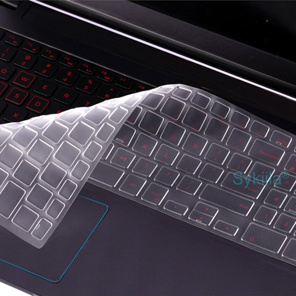 Klawiatura pokrywa dla Dell Vostro 15 5000 7000 3000 serii 5510 5515 7510 ochraniacz skóry film krzemu jasne czarny Obudowa 2021 2020