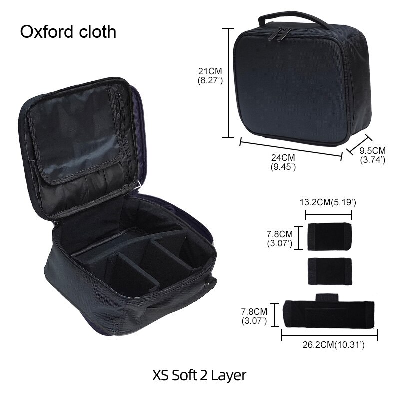 Marble Cosmetic Bag Partition Multi Functional Portable Travel Storage Makeup Case: Oxford cloth Soft