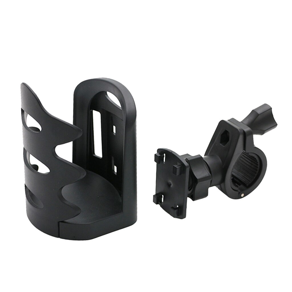 Universal Adjustable Handlebar Mount 360 Degrees Rotation Drink Bottle Cup Holder for Stroller Motorcycle Motorbike