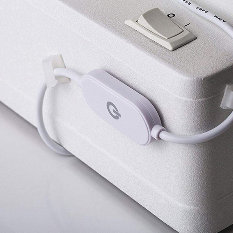 Kit d'éclairage de LED à intensité variable avec variateur de presse marche/arrêt et alimentation USB, lumière du jour 6500K