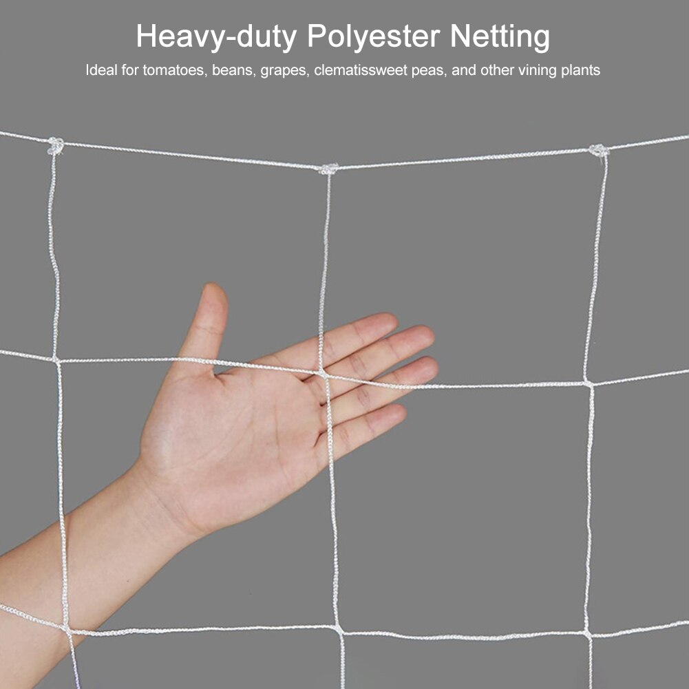 Trellis Netting Vine Multipurpose Plant Support Mesh Heavy Duty Fruits Home Garden Vegetable High Yield Tomatoes For Grow Tents