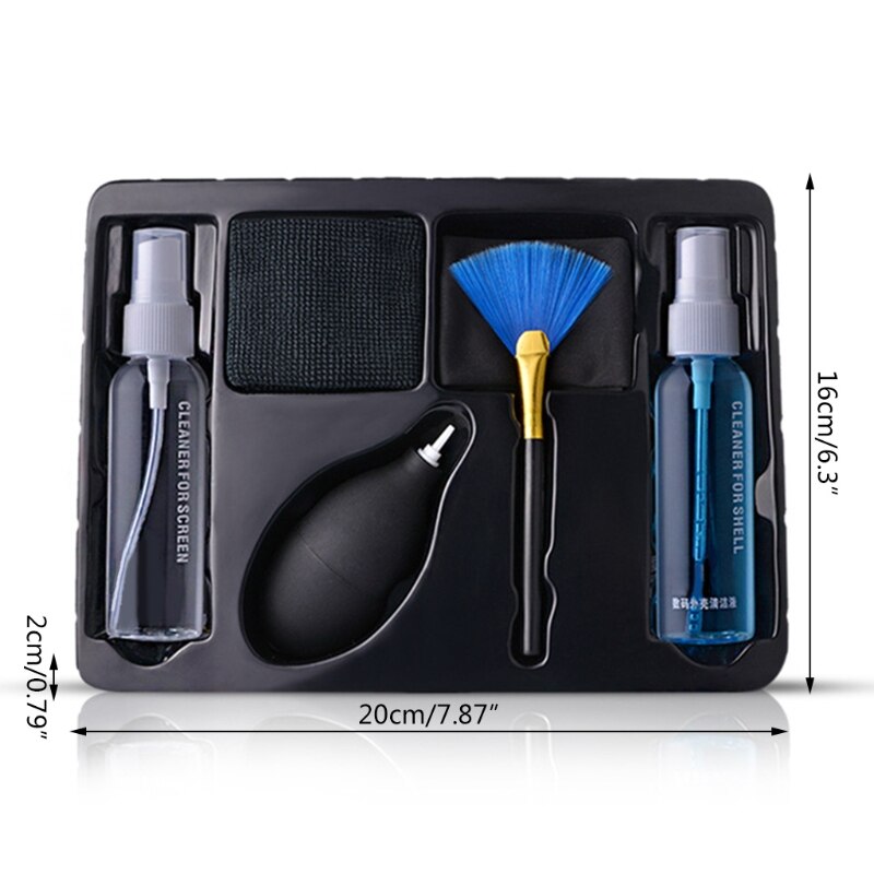6 in 1 Cleaning Kit Keyboard Mobile Phone LCD Screen Cleaning Kit