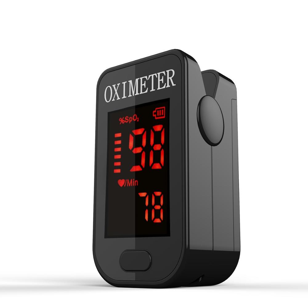 Oxymètre de pouls de doigt de ménage de PRO-F4, battement de coeur à la couleur de SPO2-multiple d'oxygène de sang de fréquence cardiaque de moniteur de Saturation de 1 Min: PRO-F4-royal black