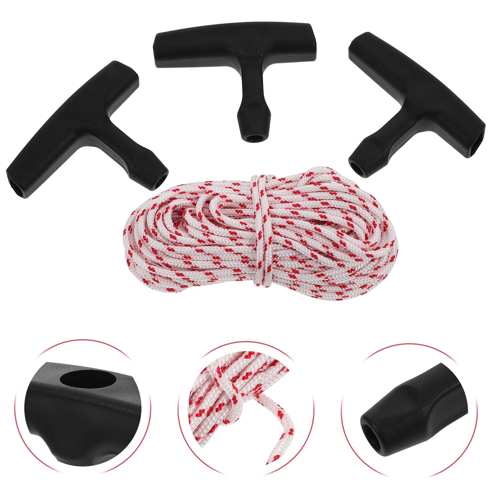 Garage Door Pull Cord Emergency Release H le Attic Ladder Rope Durable Starter Recoil String Trimmer Engine Parts Cable Hardware