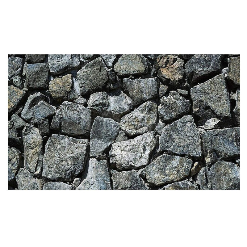 3D Aquarium Background Stone Wall Poster Fish Tank Backdrop PVC Adhesive Wallpaper Rocks Decorative Paper 2 Sizes: L
