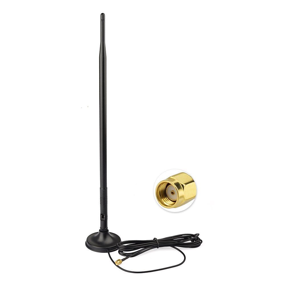 Superbat 2.4GHz 12dBi Omni antena wzmacniacz WiFi antena RP-SMA 280cm kabel robić IEEE 802.11b/g router bezprzewodowy karta PCI WLAN