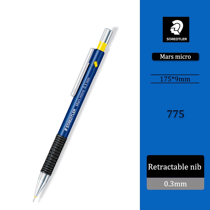 Duitse Staedtler 775 Tekening 0.3 | 0.5 | 0.7 | 0.9 Mechanische Potlood Schrijven En Oefenen Is Niet te Breken De Core: 0.3 mm