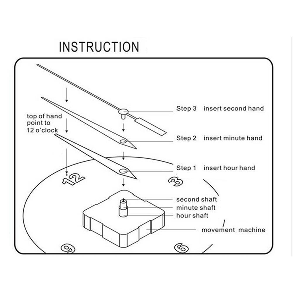 3D Acryl Spiegel Effect Diy Wandklok Sticker Muurschildering Sticker Home Slaapkamer Decor