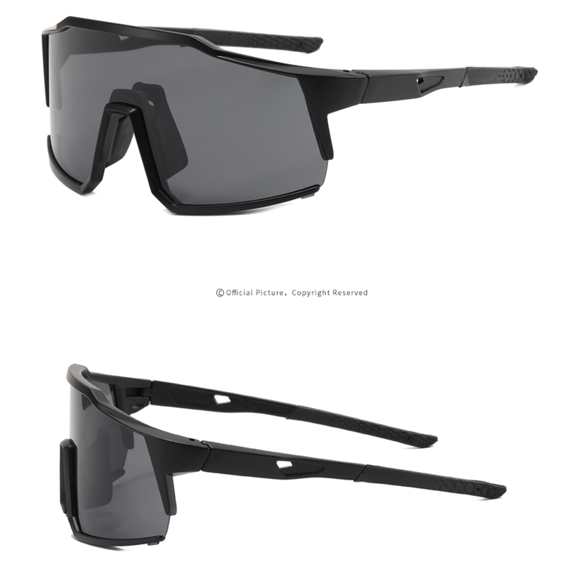 2025 gafas de ciclismo hombre bicicleta de montaña deporte ciclismo gafas de sol MTB ciclismo gafas mujeres UV400 Saposhnikovia Divaricata: Morado