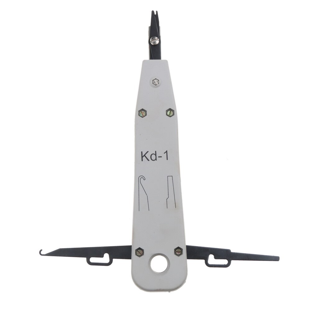 kebidumei KD-1 Telecom Phone Cable Cat5 RJ11 RJ45 Lan Network Punch Down Impact Network Wire Cut Tool For KRONE