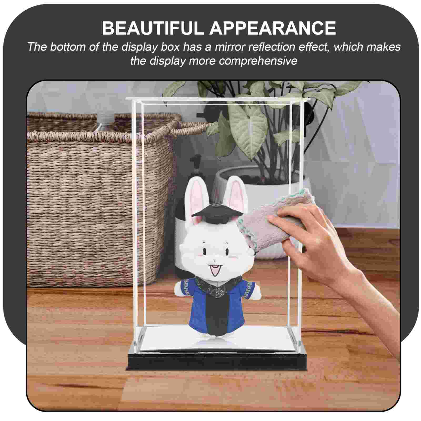 Diy Display Box Voor Model Hoge Transparant Acryl Box Kunstwerk Display Box