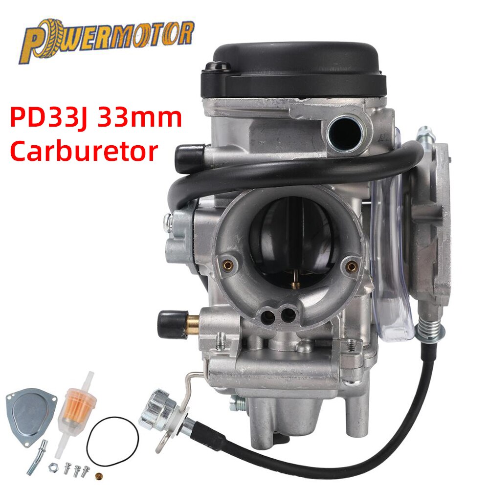 PD33J Vergaser Carb Für Yamaha YFM250 YFM350 YFM400 YFM450 Kodiak 400 450 Big Bear 400 Grizzly 450 350 400 Wolverine 350 ATV