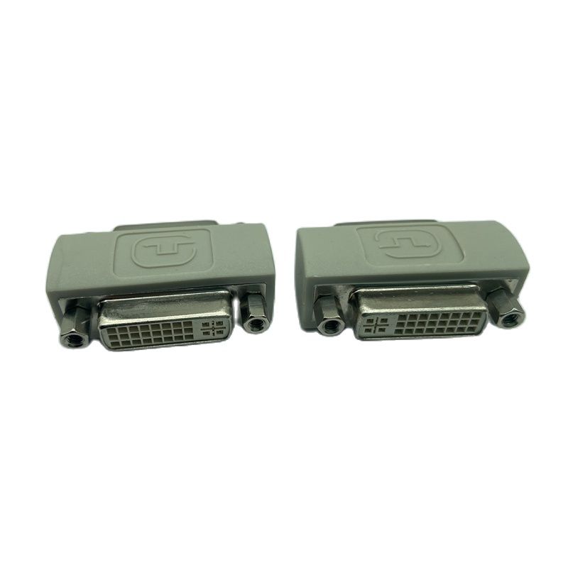 DVI to DVI Adapter Female to Female Converter DVI-I (24+5) Female to Female Mini Gender Changer for DVI Cable Extension