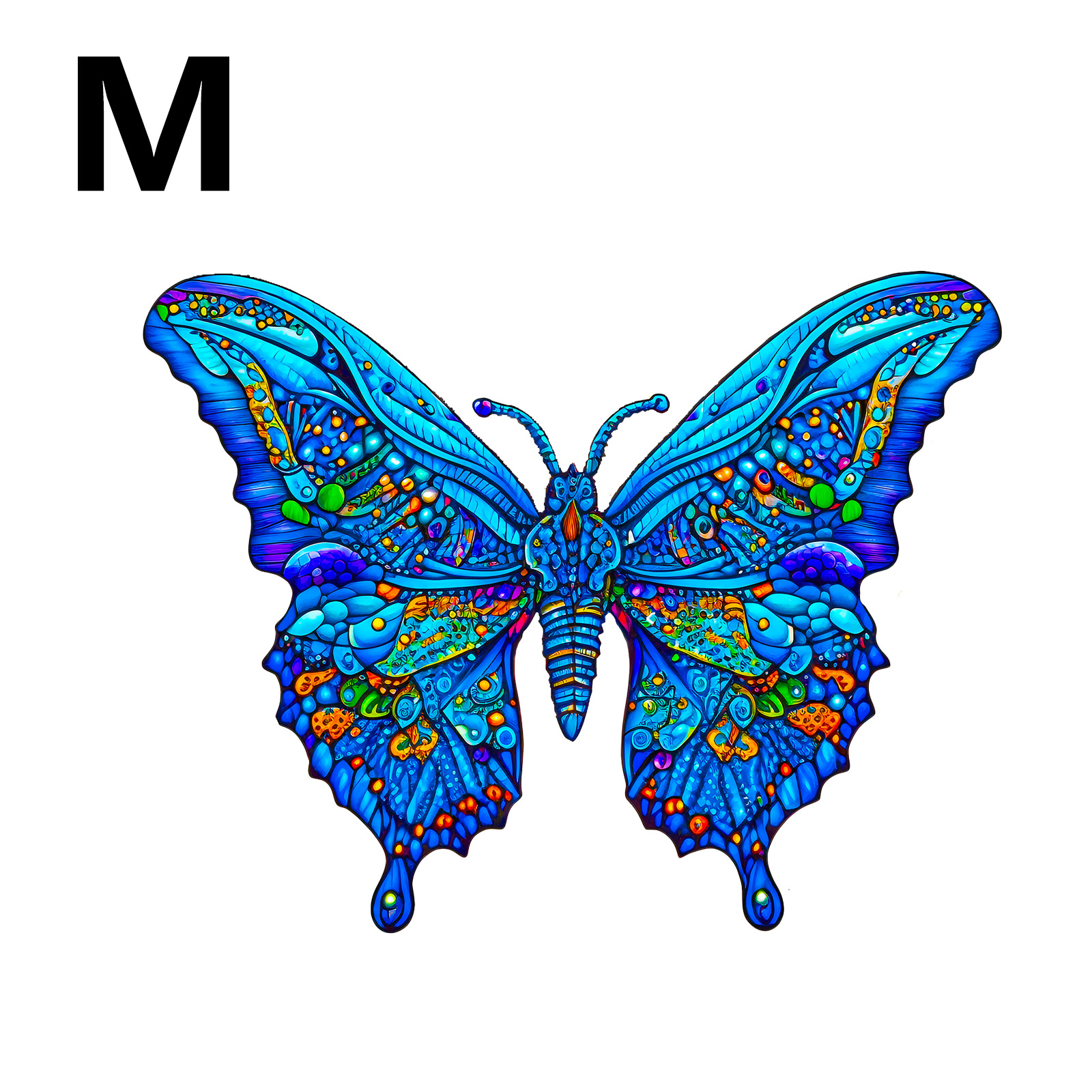 Einzigartige Holzpuzzles „Baum des Lebens“ – unregelmäßiges Puzzle in Tierform, lustiges Freizeitspielzeug, perfektes für Weihnachten, Geburtstage: Gold