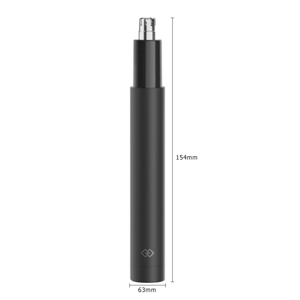 Xiaomi recortador de pelo de nariz para hombre Mini recortador eléctrico de pelo de la nariz oreja Potable afeitadora de pelo de la nariz limpiador impermeable seguro