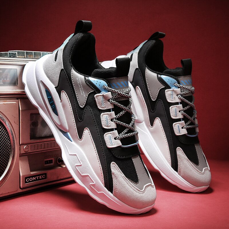 Spring and Autumn Men&#39;s Casual Shoes Shock Absorption Wear Shoes Lightweight Outdoor Shoes Non-slip Breathable Shoes 44