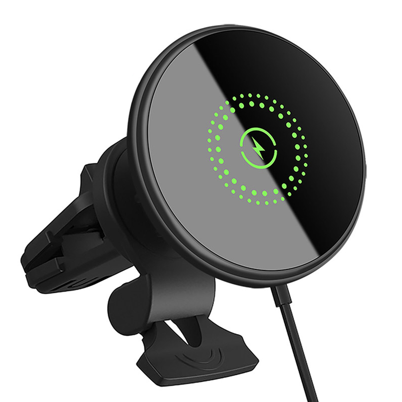 Magnetische Draadloze Autolader Mount 30W Snel Opladen Ontluchter Telefoon Houder Stand voor iPhone 16 15 14 13 12 Pro Max Plus Veilig: Default Title
