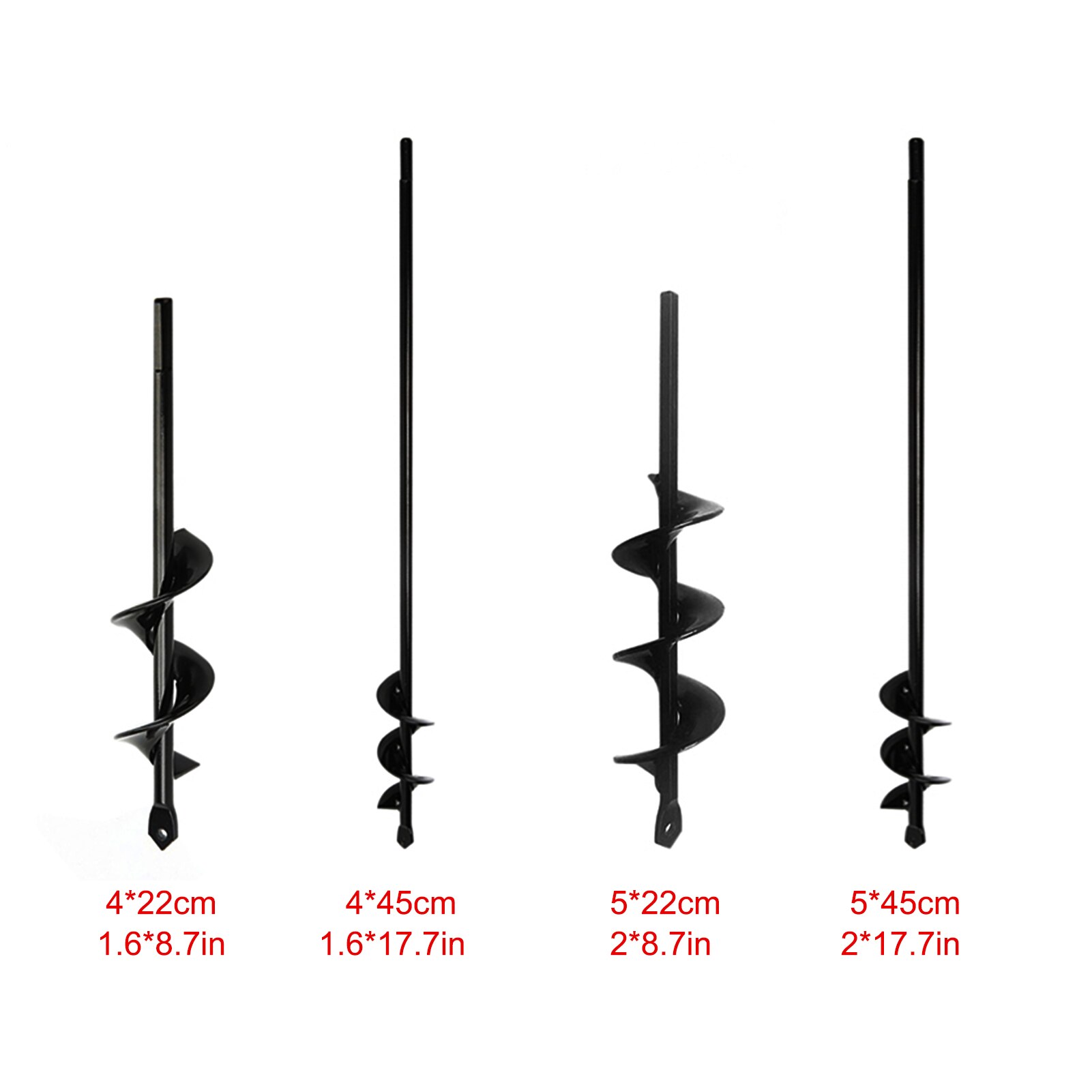 Drill Bit for Planting Gardening Spiral Drill Bit Digging Drill Tool Hole Digger for Hand Drill Drill Bit For Metal