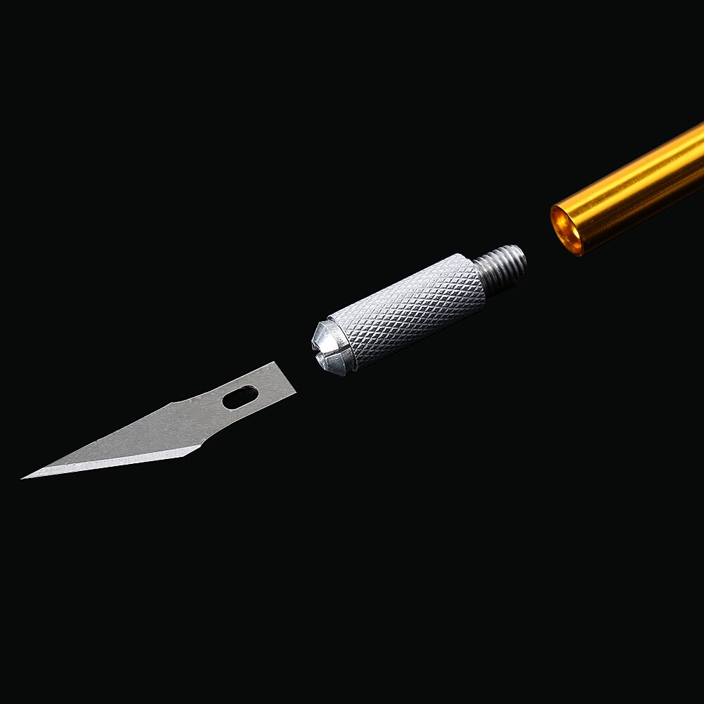 Manche en métal Scalpel couteau antidérapant Sculp – Grandado