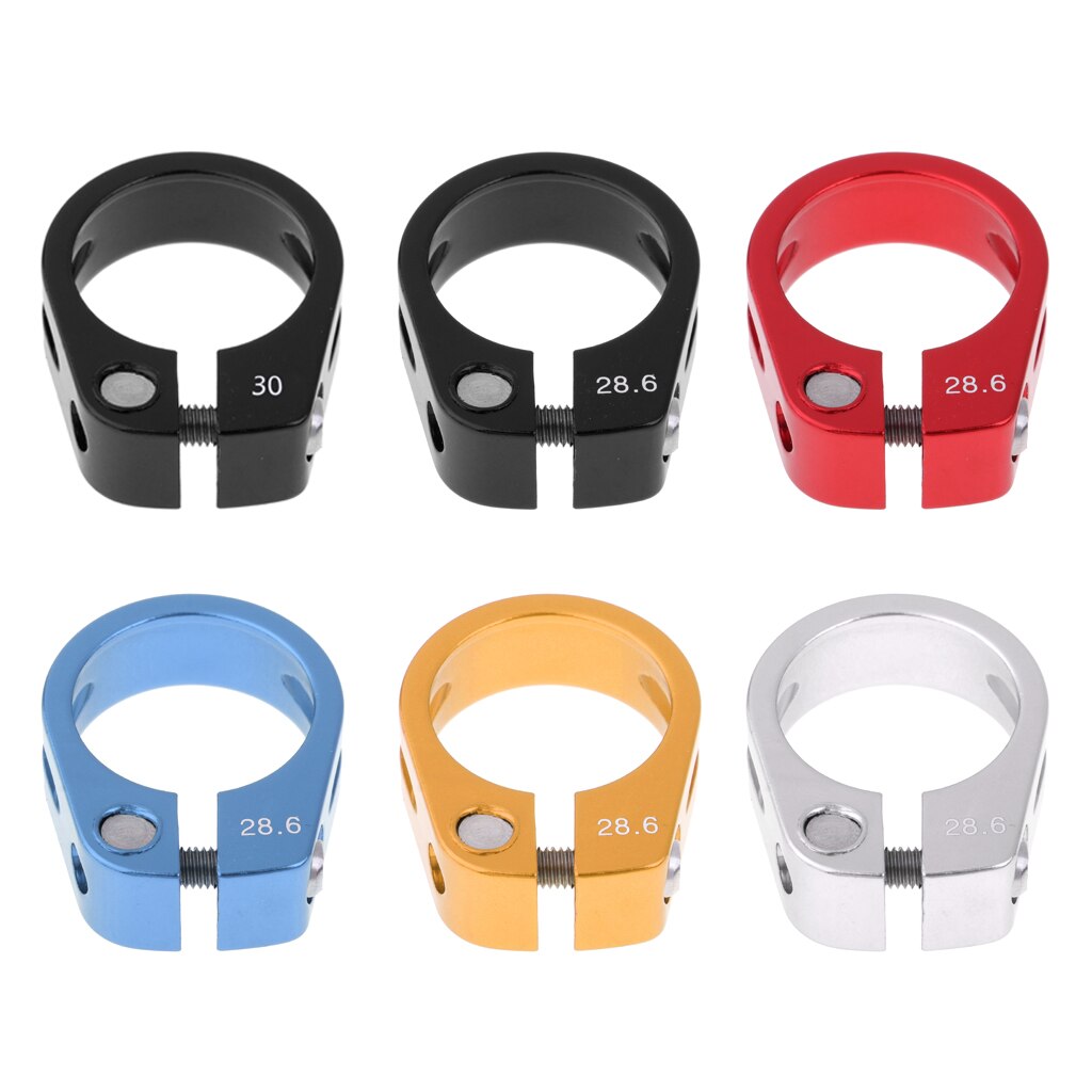 Collier de serrage pour tige de selle de vélo pour enfant, trottinette à poussée équilibrée, clip pour tube de selle pour 25.4/27.2 mm tubes de selle