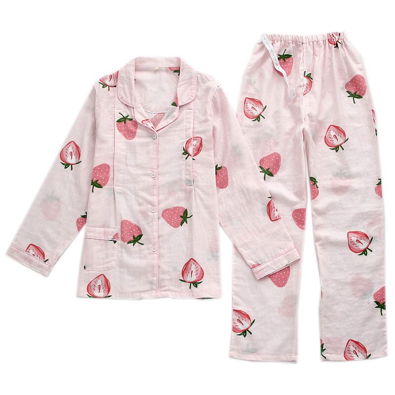 Barsel amning amningstøj / bomulds pyjamas sæt til gravide toppe + bukser forår / efterår / vinter hjemmetøj pyjamas sæt